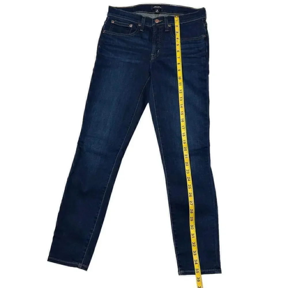 J Crew Blue Skinny Jeans Women Size 28